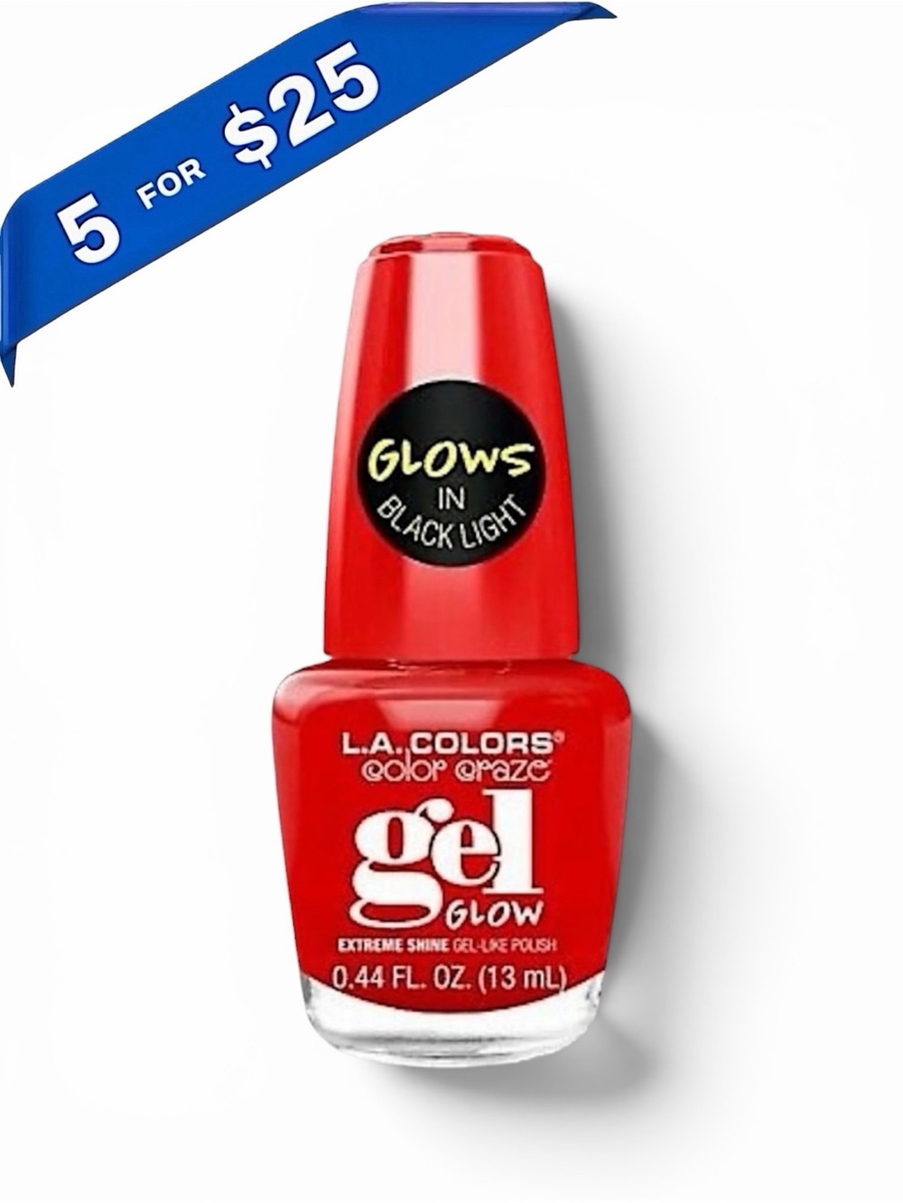 ⚡️ LA Colors Gel Glow Color Craze Glows In Blacklight in Zombie